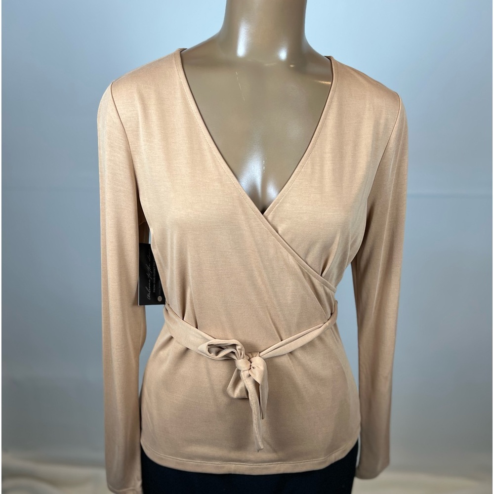 Fitted Wrap Shirt